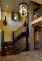 Лестничное ограждение в пивной бар