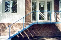 Дешевое ограждение на крыльцо